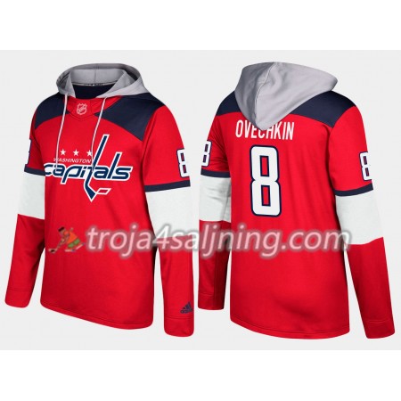 Washington Capitals Alex Ovechkin 8 N001 Hooded Sweatshirt - Herr Washington Capitals Alex Ovechkin 8 N001 Hooded Sweatshirt - Herr
